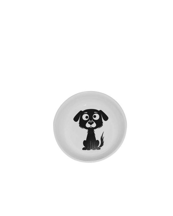 Raccoon Eco011 Sitting Dog Seramik Mama Ve Su Kabı 250ml - Image 1