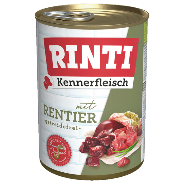 Rinti Geyikli Konserve Köpek Maması 400g - Image 1