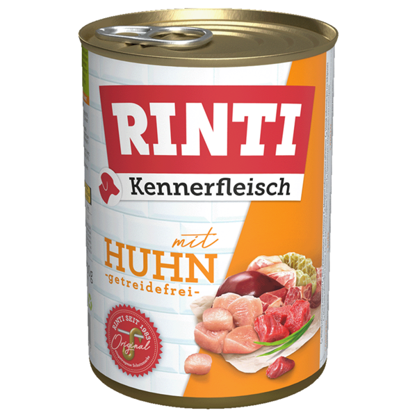Rinti Tavuklu Gurme Konserve Köpek Maması 400g - Image 1