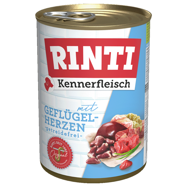 Rinti Yürekli Gurme Konserve Köpek Maması 400g - Image 1