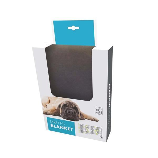 M-Pets Stretto Blanket – Koltuk Koruyucu Köpek Battaniyesi Siyah 185cm - Image 1