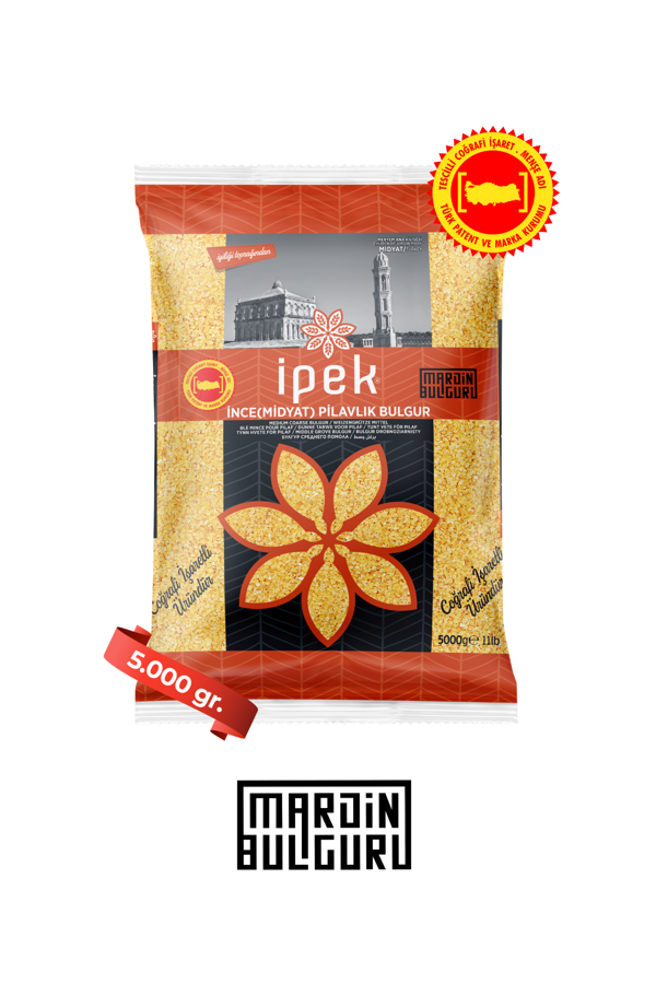 İnce (Midyat) Pilavlık Bulgur 5 Kg - Image 1