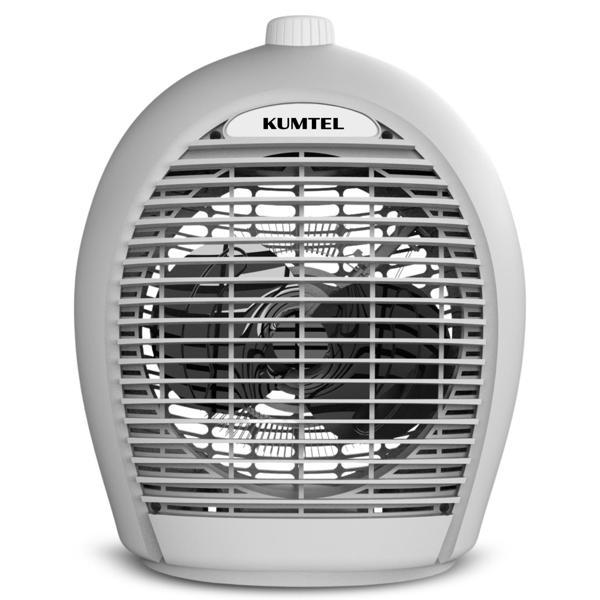Kumtel Fanlı Isıtıcı 2000 W LX-6331 Gri - Image 1