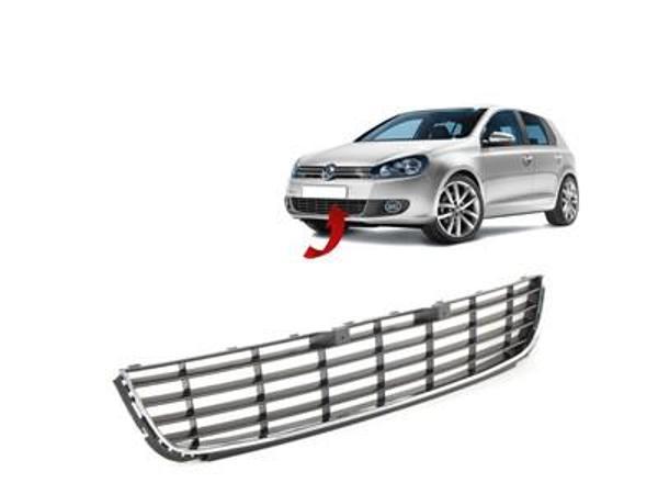 Golf 6 Orta Izgara Nıkelajlı Boynuzlu Tıp 2009-2012-5K0853677 - Image 1
