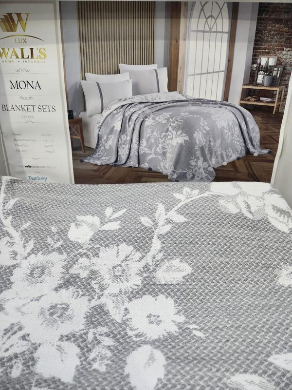 WALLS 6 PARÇA BATTANİYE SETİ MONA GREY - Image 1