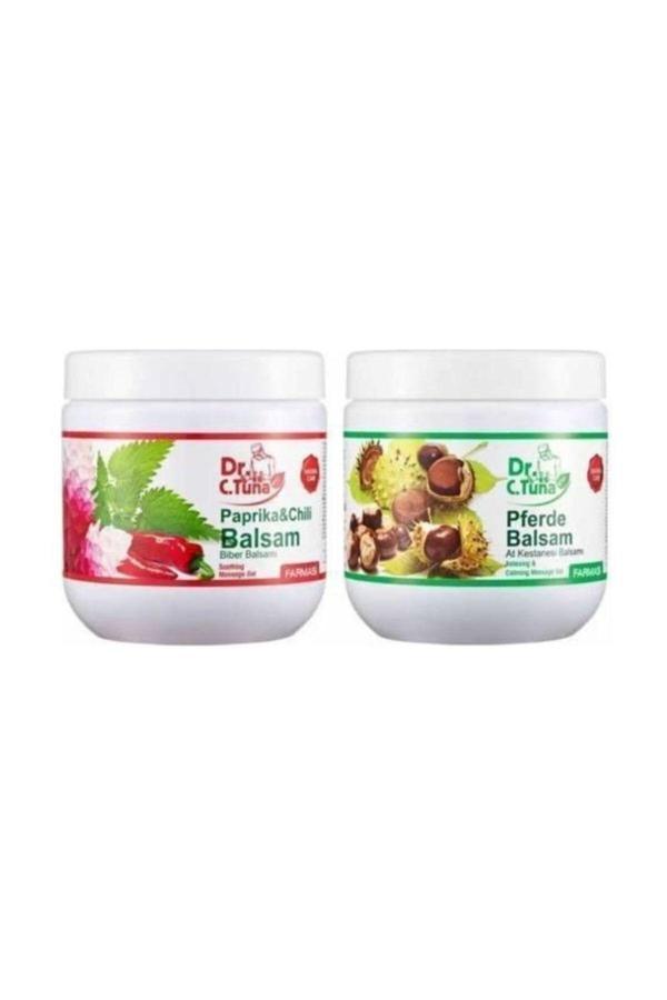 Farmasi Biberli Masaj Jeli 500 Ml + At Kestanesi Masaj Jeli 500 Ml - Image 1