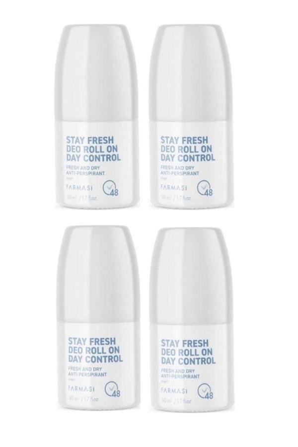 Farmasi Antı-Perspırant Day Control Deo Roll On 50 Ml ( 4 Li Set) - Image 1