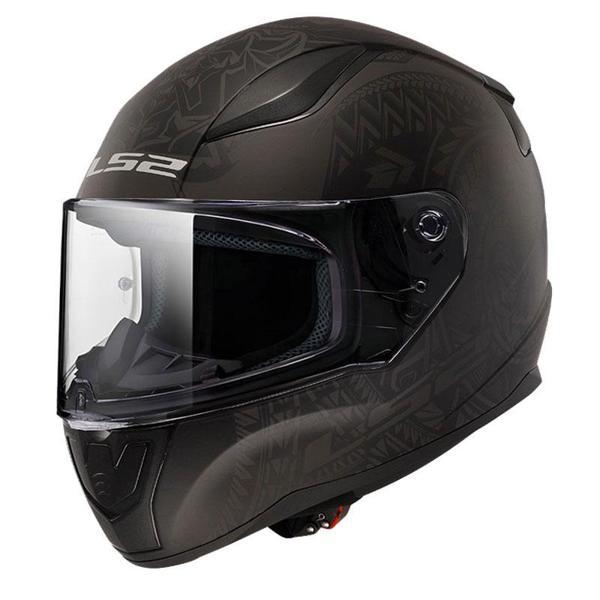 LS2 RAPID 2 TAKAROA MAT SİYAH KASK - Image 1