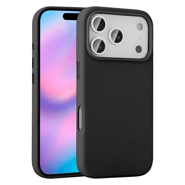 Apple iPhone 17 Pro Max Kılıf M-safe Şarj Özellikli PU Deri Görünümlü Zore Kupra Kapak - Image 1