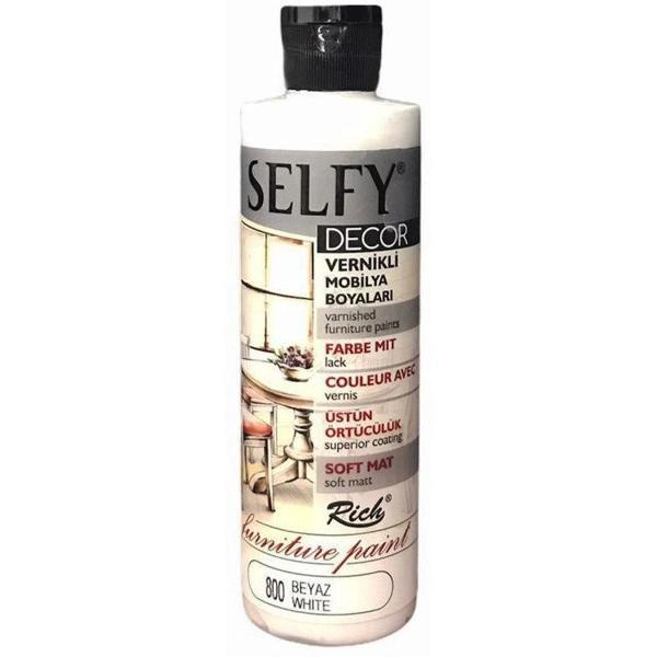 Supertrend Selfy Decor Vernikli Boya 240 cc. 800 BEYAZ - Image 1