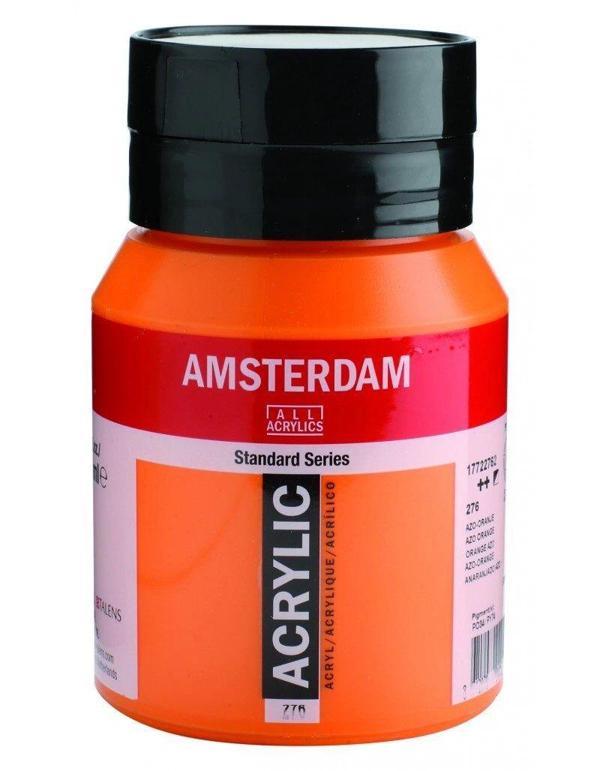 Supertrend Amsterdam Akrilik Boya 500 ml. 276 Orange Azo - Image 1