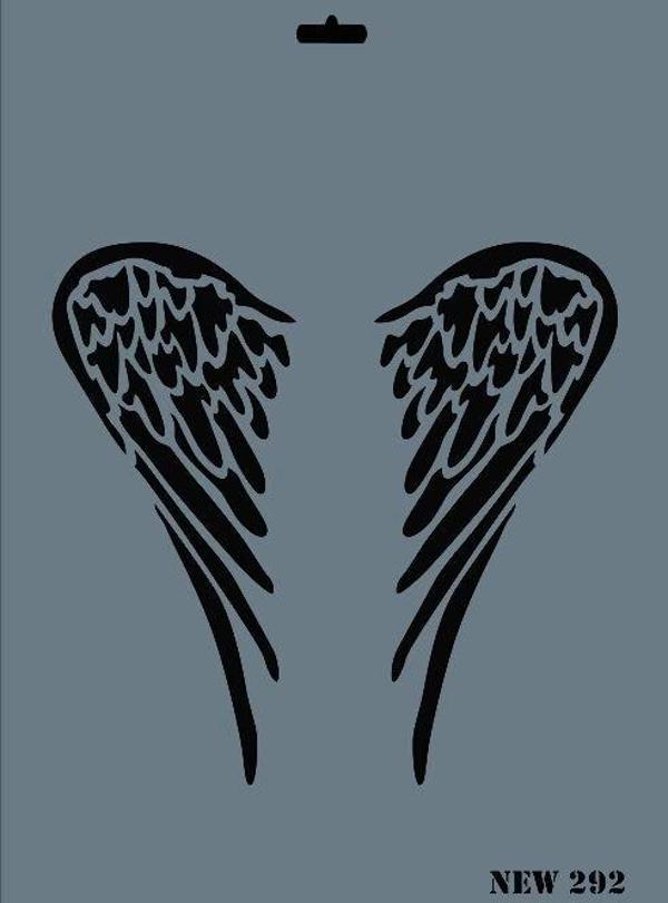 Supertrend Stencil Boyama Şablonu 25x35 cm. NEW-292 - Image 1