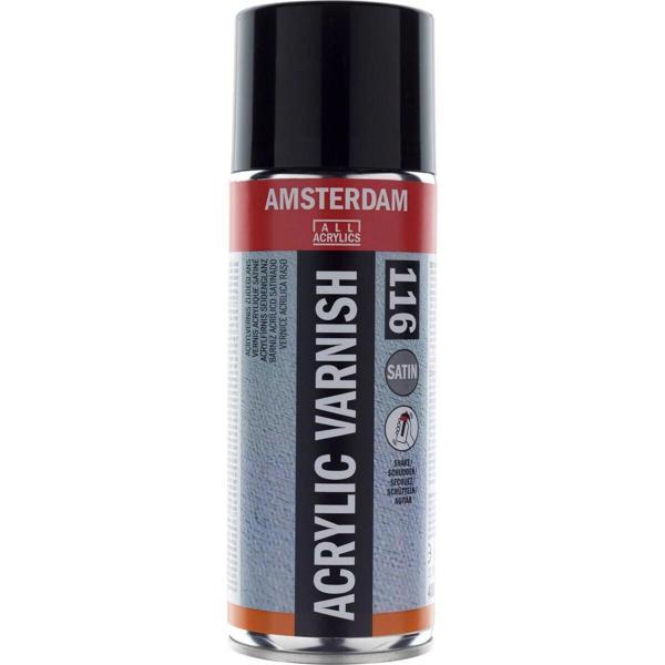 Supertrend Amsterdam Acrylic Varnish Saten 116 Parlak Akrilik Boya Verniği Saten 400 ml. Sprey - Image 1