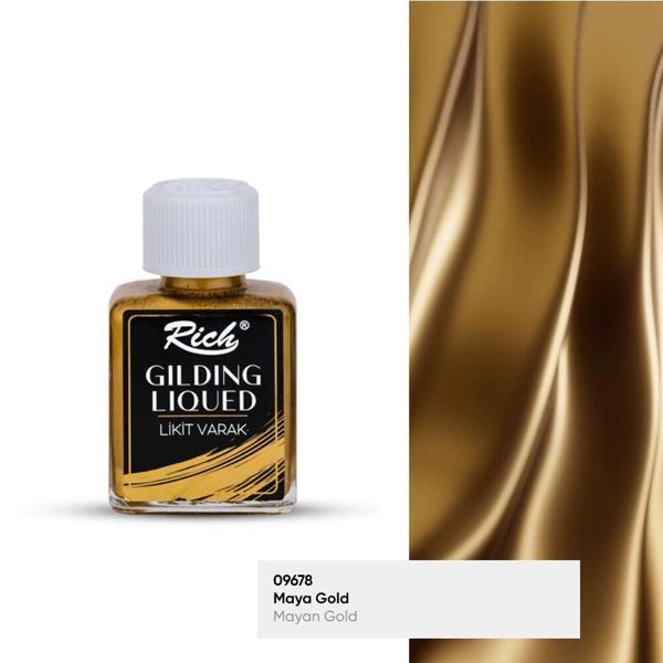 Supertrend Gilding Liqued Likit Sıvı Varak 75 cc. MAYA GOLD - Image 1