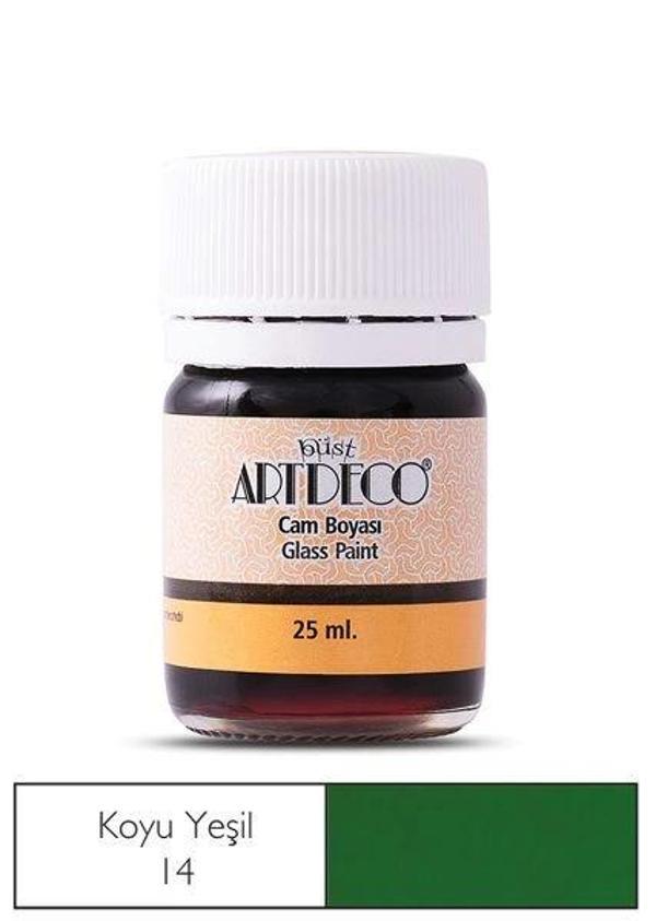 Supertrend Cam Vitray Boyası 25 ml. 14 KOYU YEŞİL - Image 1