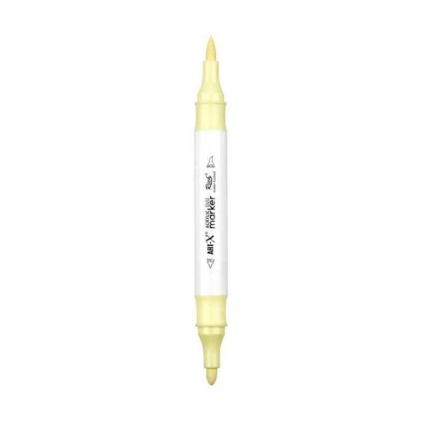 Supertrend Acrylic Duo Marker Çift Uçlu Su Bazlı Boyama Markörü No:146 Işık Sarısı - Image 1
