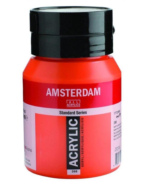 Supertrend Amsterdam Akrilik Boya 500 ml. 398 Naphtol Red Light - Image 1