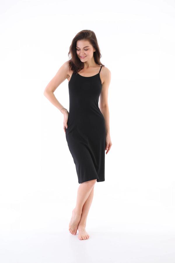 MDB Freshness 3165  Kadın Modal Askılı Jüpon Kombinezon - Image 1