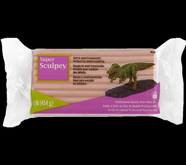 Super Supertrend Fırınlanabilir Seramik ve Model Hamuru 454 gr. - Image 1