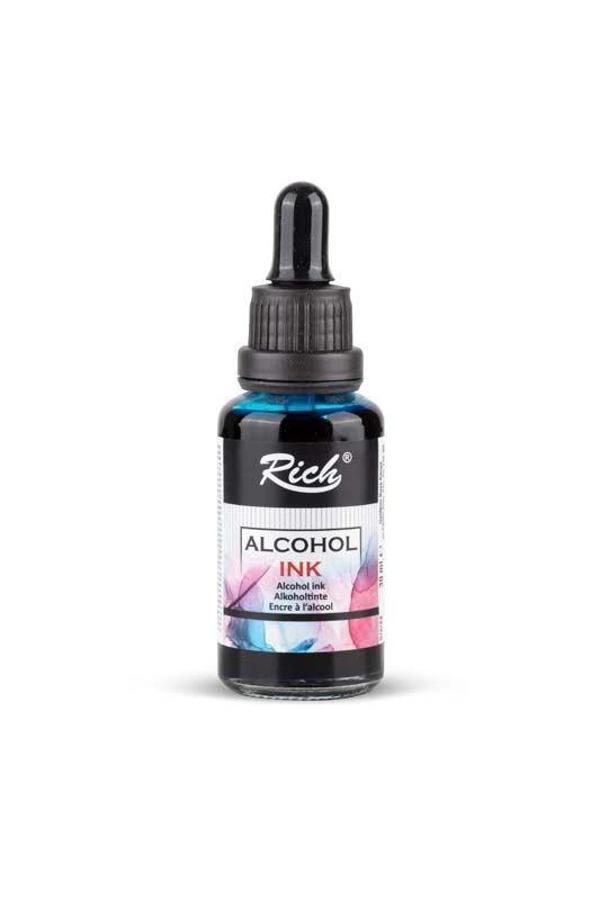 Supertrend Alcohol Ink Alkol Bazlı Mürekkep 30 ml. Turkuaz - Image 1