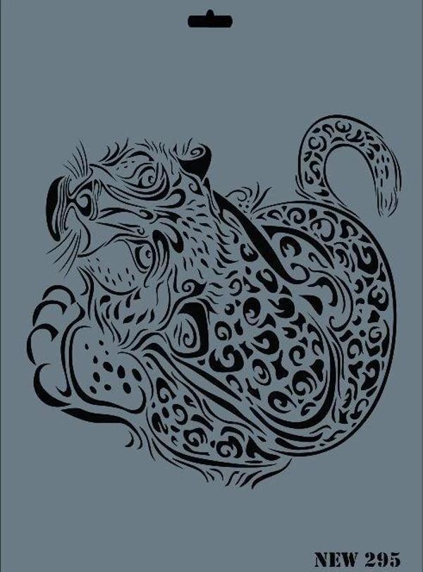 Supertrend Stencil Boyama Şablonu 25x35 cm. NEW-295 - Image 1