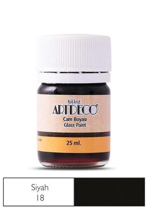 Supertrend Cam Vitray Boyası 25 ml. 18 SİYAH - Image 1