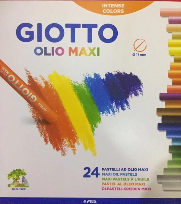 Supertrend Olio Yağlı Pastel Boya Silindir 24 Renk Karton Kutu (293100) - Image 1