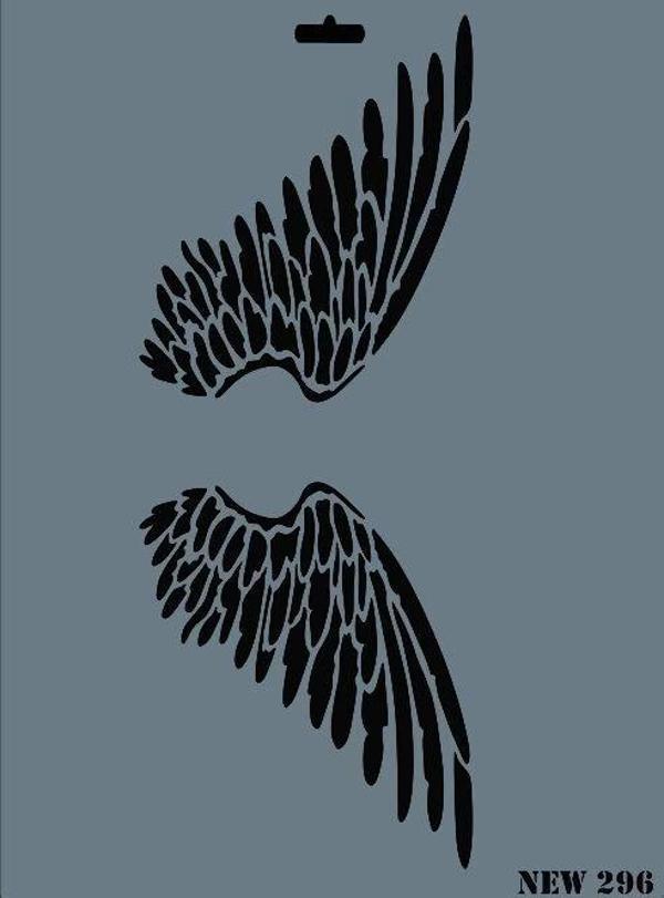 Supertrend Stencil Boyama Şablonu 25x35 cm. NEW-296 - Image 1