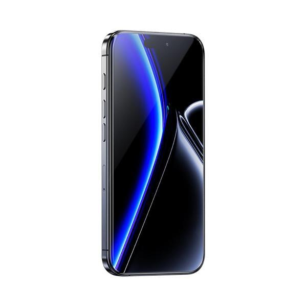 Benks İphone 16 Pro Glass Warrior Safir Coating 0.9Mm Kenarları Dayanıklaştırılmış Ekran Koruyucu - Image 1