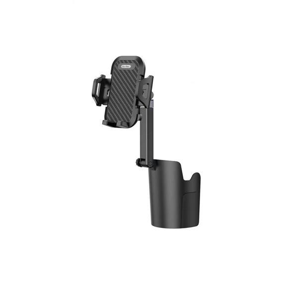 Go-Des Gd-Hd255 M-Safe 360 Derece Dönebilen Bardaklık Tasarım Telefon Tutucu Siyah - Image 1