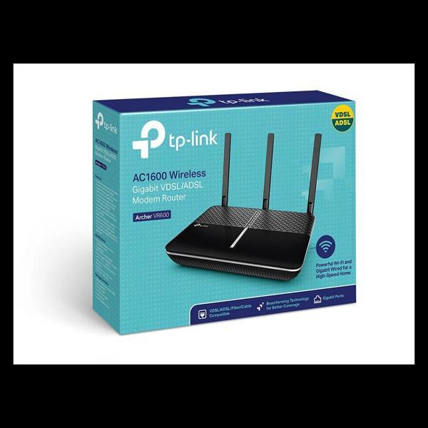 Tp-lınk Archer Vr600, Ac1600, 4 Port Gigabit, Dual Band Wifi, 1600mbps, 3xanten, 3g-4g Usb Desteği,  - Image 1
