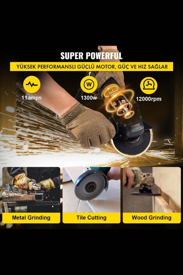 Assur 21V Çift Akülü Kömürsüz Şarjlı 125mm Avuç Taşlama - Image 1