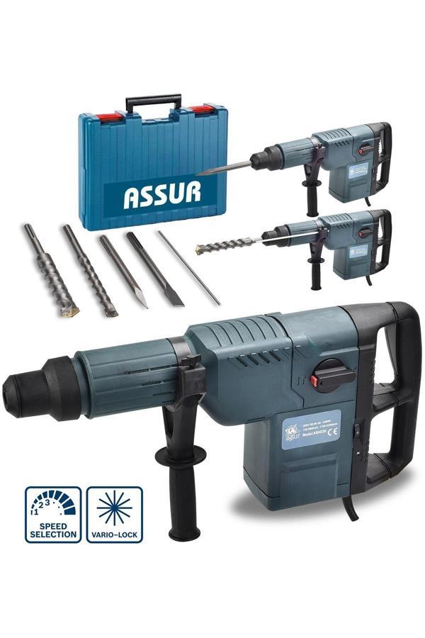 Assur Profesyonel 1500W 11 Kg 3 Fonksiyonlu Kırıcı Delici Hilti - Image 1