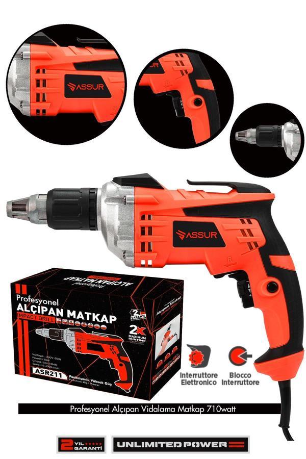 Assur 710W 90N.m Alçıpan Vida Tabancası - Image 1