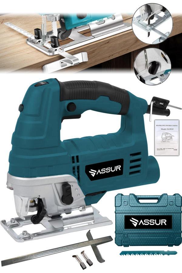 Assur 800 W Devir Ayarlı Dekupaj Testere Makinası - Image 1
