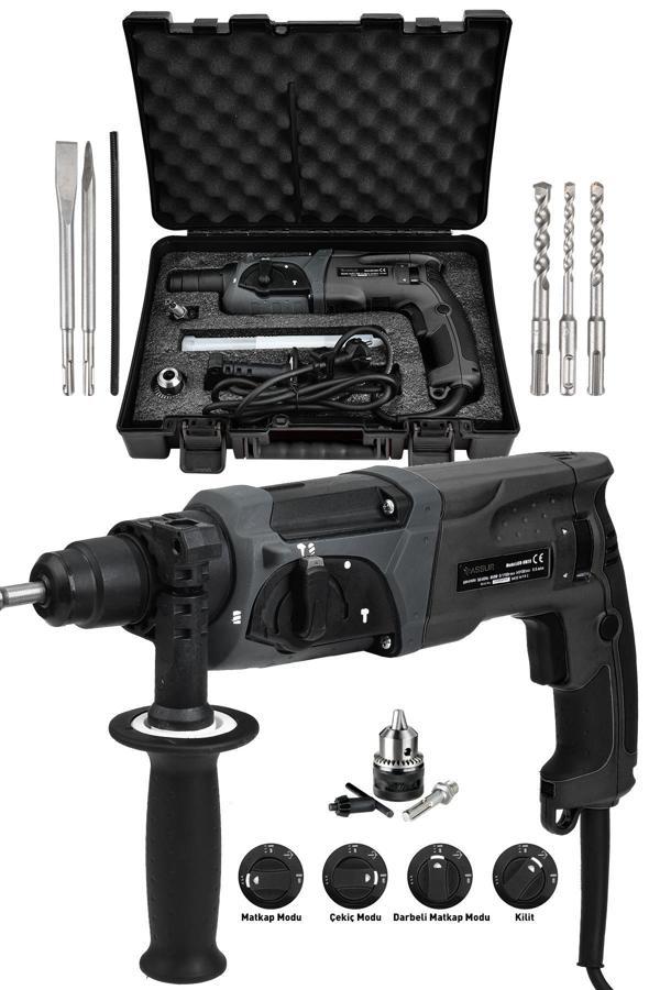 Assur 850W Darbeli Metal Şanzıman Kırıcı Delici Hilti Matkap - Image 1