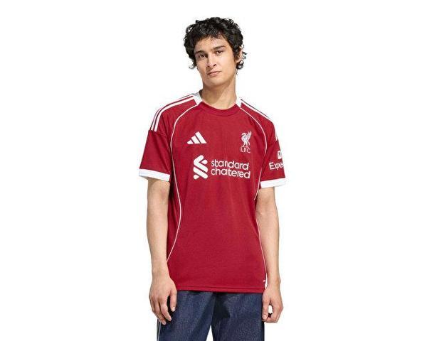 adidas Liverpool Fc 25-26 İç Saha Formasi Erkek Liverpool FC 25-26 İç Saha Forması JV6423 Kırmızı - Image 1