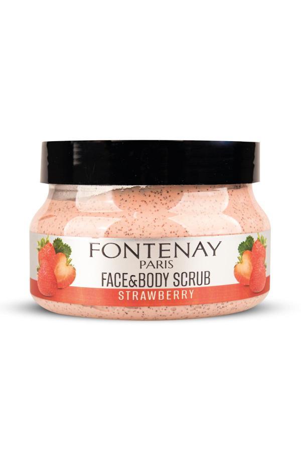 Fontenay Face And Body Yüz Ve Vücut Için Peeling Etkili Scrub Yüz Maskesi Çilekli 350ML - Image 1