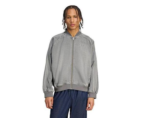 adidas Sst Tt Erkek Günlük Ceket JW5915 Gri - Image 1