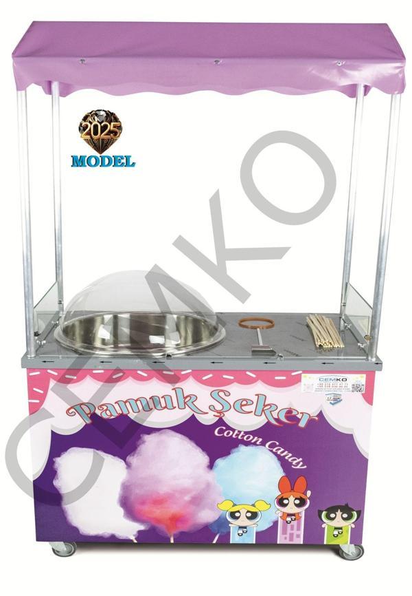 Cemko Pamuk Şeker Arabası 60X100 (Model Zonguldak) - Image 1