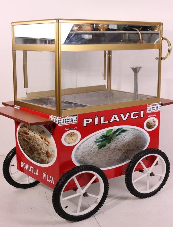 Cemko Seyyar Pilav Arabası - Tüplü (Model Eminönü) - Image 1