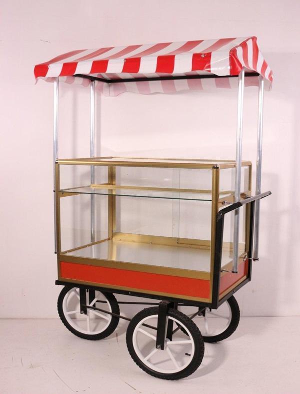 Cemko Tenteli Simit Arabası Ve Tezgahı (Model Unkapanı) - Image 1