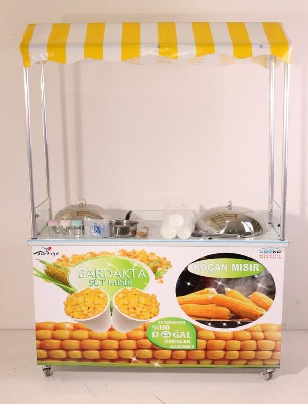 Cemko Koçan Mısır Ve Bardakta Mısır Arabası (Model Hakkari) 60X120 - Image 1