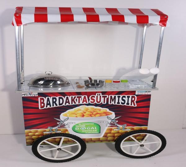 Cemko Seyyar Tüplü Mısır Arabası (Model Ödemiş) 60X100 - Image 1