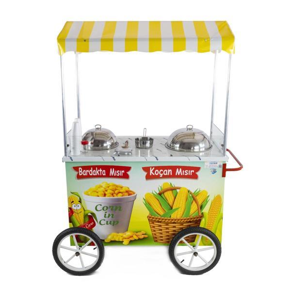 Cemko Bardakta Mısır Ve Koçan Mısır Arabası İkisi Bir Arada 60X120 (Model Balıkesir) - Image 1