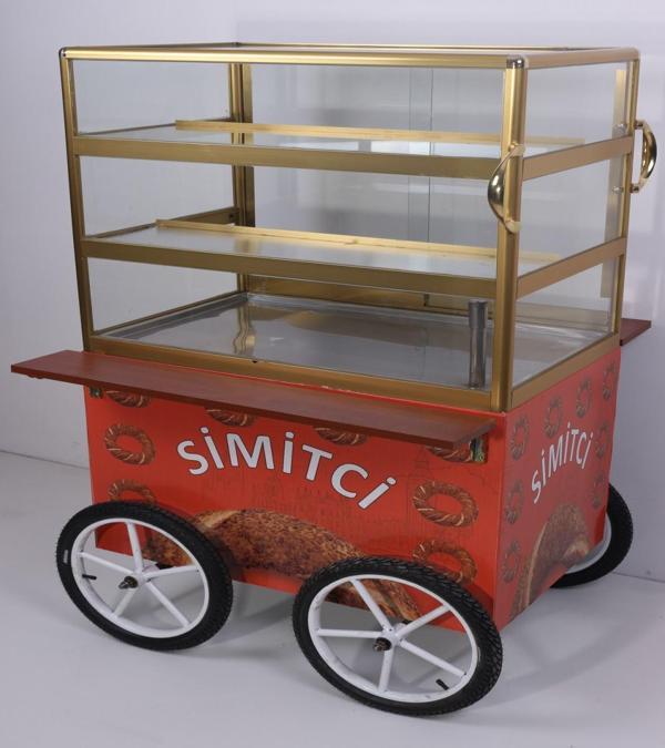Cemko Isıtmalı Simit Arabası Ve Tezgahı (Model Esenler) - Image 1