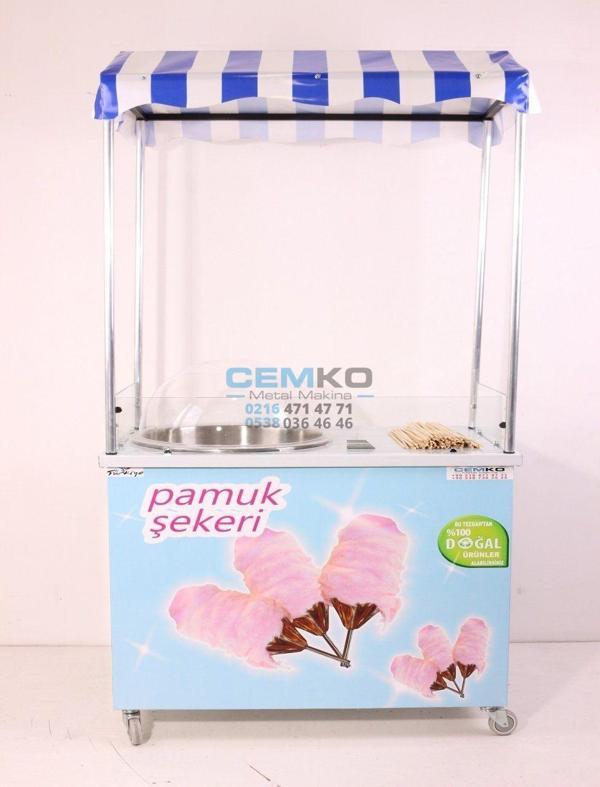 Cemko Tezgahlı Pamuk Şeker Makinesi (Model Nevşehir) - Image 1