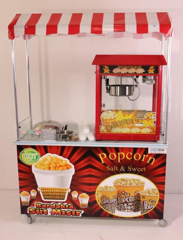 Cemko Popcorn Ve Bardakta Mısır Tezgahı (Model Bahçelievler) - Image 1