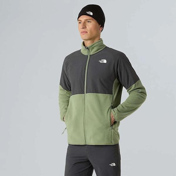 The North Face Erkek Polar Sweatshirt Glacier Heavyweight Full Zip Nf0A89Jgdkı1 - Image 1