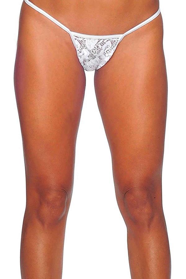 Beyaz Dantelli Tanga TM1165 - Image 1